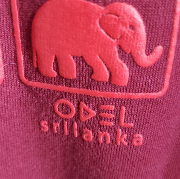 Odel Sri Lanka elephant cotton t-shirt, Men's size M, Medium, new without tags. - Picture 6 of 8